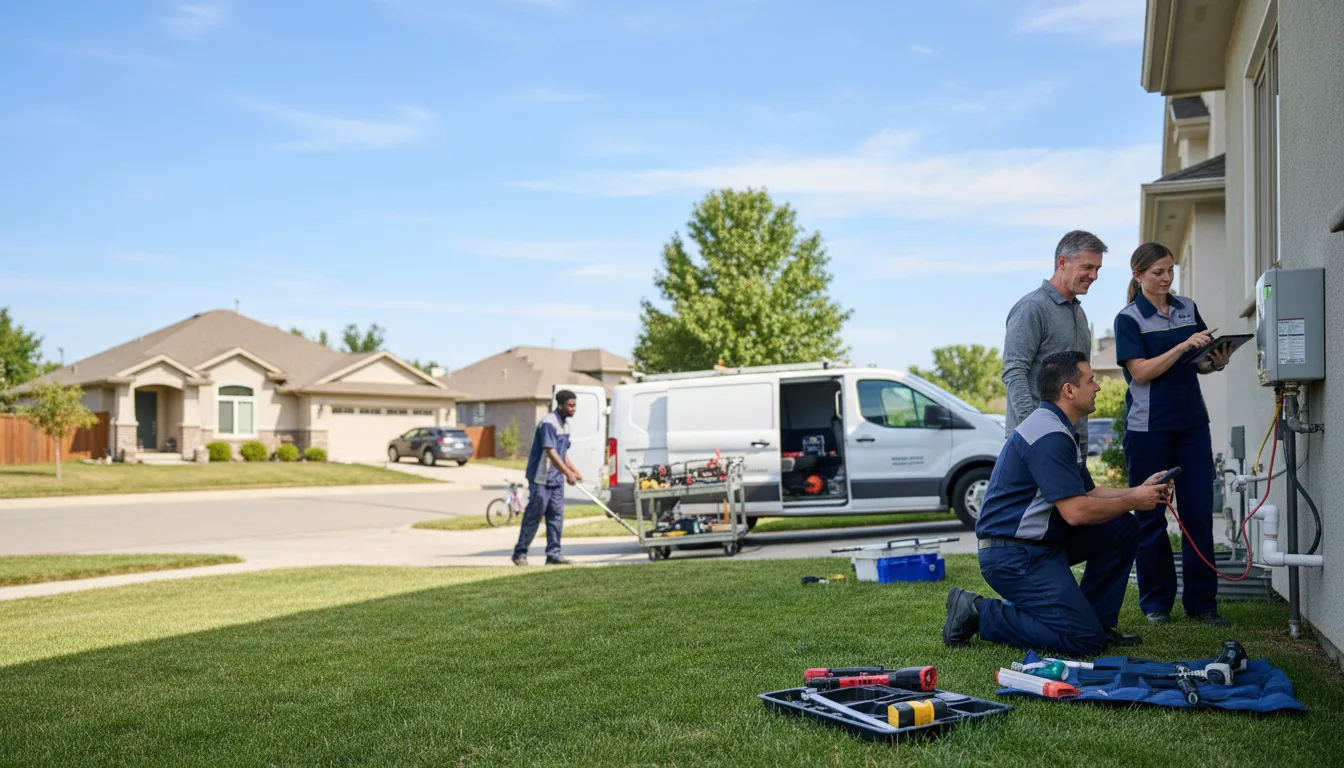Tankless water heater service in Ceylon, MN